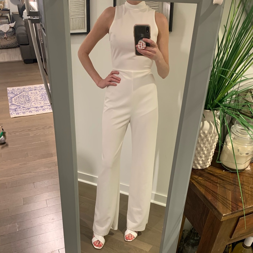 White jumpsuit
